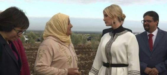 Ivank Trump during her visit to Morocco in 2019. / DR