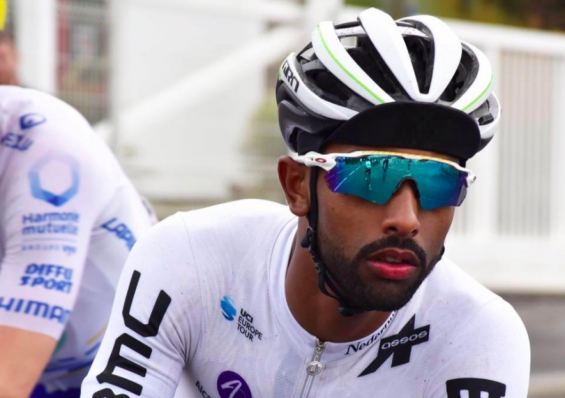 Moroccan cyclist El Mehdi Chokri. / DR