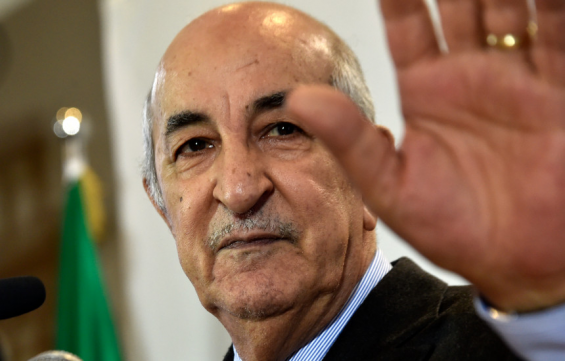 Algerian President Abdelmajid Tebboune. / DR