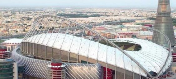 A Qatar stadium. / DR
