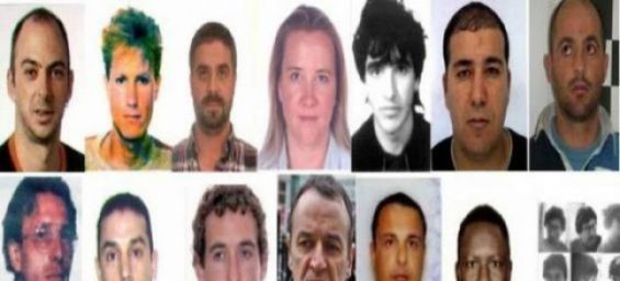 A list of Spain's most wanted criminals issued by the Civil Guard. / DR