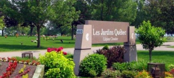 Les Jardins Québec, a cemetery at Saint-Augustin-de-Desmaures city./Ph. Lépine Cloutier