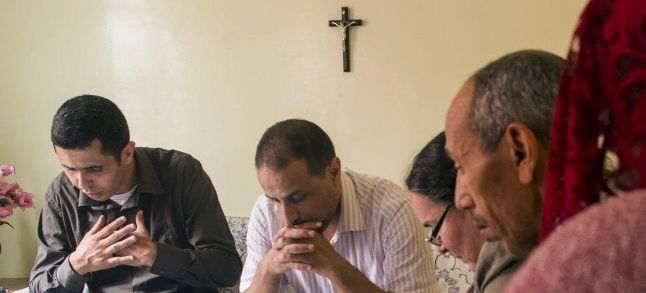 Rashid and Mustapha, Christian Moroccans living in Agadir./ Ph. AFP