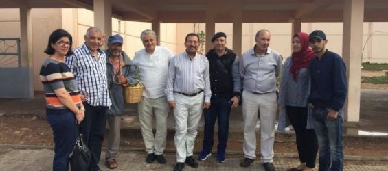Members of the Tunisian delegation prevented from entering Al Hoceima./Ph. E-Joussour