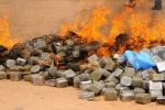 Laâyoune : Destruction d'une grande quantité de drogue et de produits de contrebande