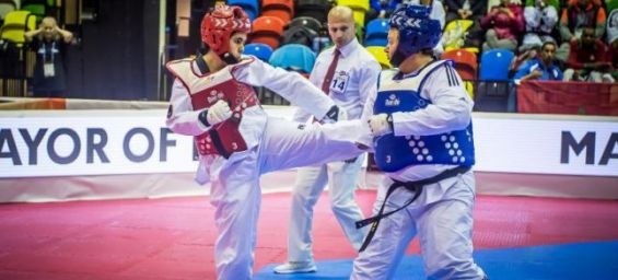 Moroccan Para-taekwondo fighter Rajae Akermach. / DR