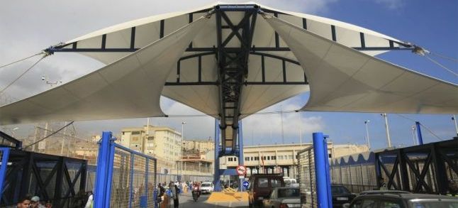 The Tarajal border crossing./Ph. DR