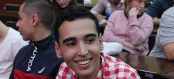 Moroccan student Bahae Ddine El Idrissi Lamsarhri. / DR