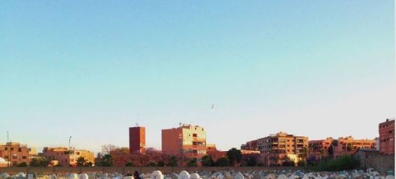 A cemetery in Marrakech. / DR