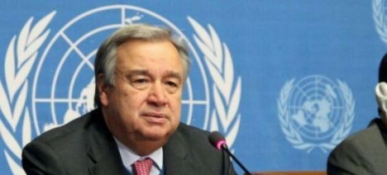 UN Secretary-general Antonio Guterres. / DR