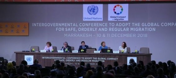 Intergovernmental conference to adopt the global compact for Safe, Orderly and Regular Migration./Ph. Mehdi Moussahim-Yabiladi