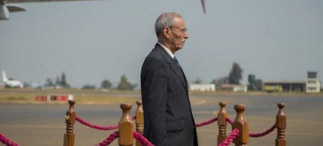 Polisario leader Brahim Ghali. / Ph. DR
