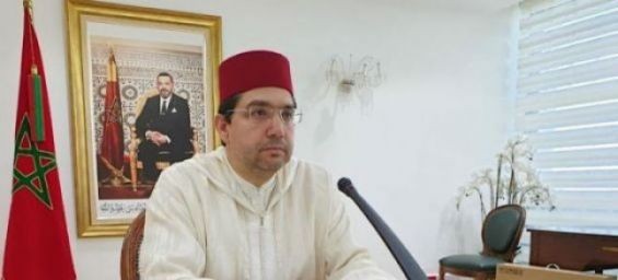 Foreign Affairs Minister Nasser Bourita during the Non-Aligned Movement Summit. / Ph. Foreign Affairs Ministry