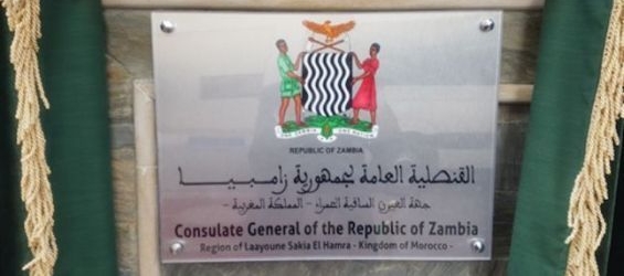 Has Zambia decided to close its consulate in Laayoune ?