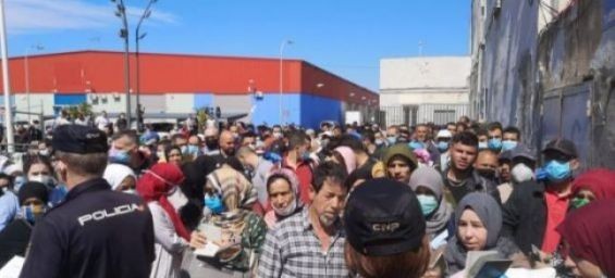 Morocco repatriated Friday a group of Moroccans stranded in Melilla. / El Faro De Ceuta