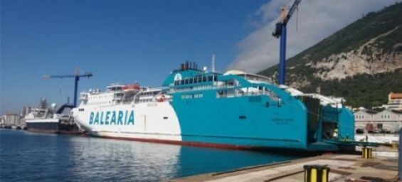 A Belearia ferry. / DR
