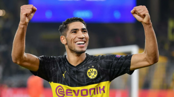 International Moroccan footballer Achraf Hakimi. / Ph. DR