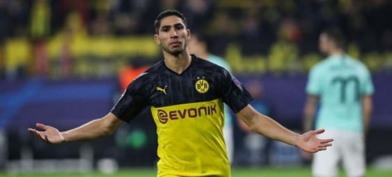 Moroccan football player Achraf Hakimi. / DR