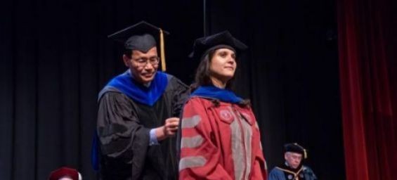 Nadira Najib, a Moroccan researcher in teh United States. / DR