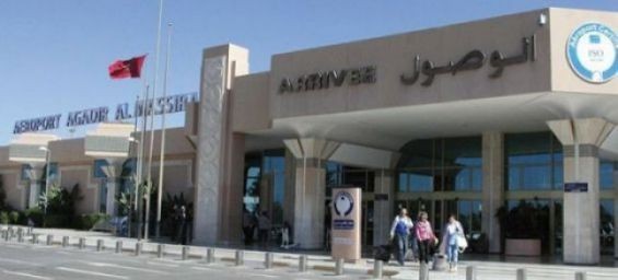 Al-Massira Airport in Agadir. / DR