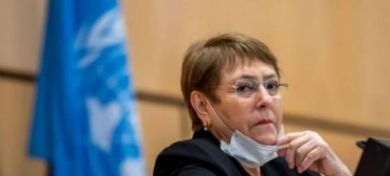 The United Nations High Commissioner for Human Rights Michelle Bachelet. / DR