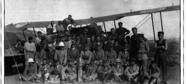 The Escadrille de la Garde Chérifienne, formed by American Colonel Charles Sweeny to bomb Chefchaouen during the Rif War. / Ph. DR