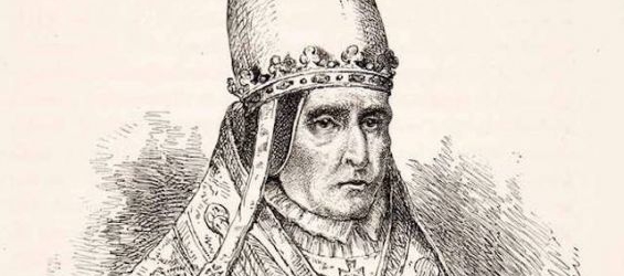 Pope Sylvester II. / Ph. DR