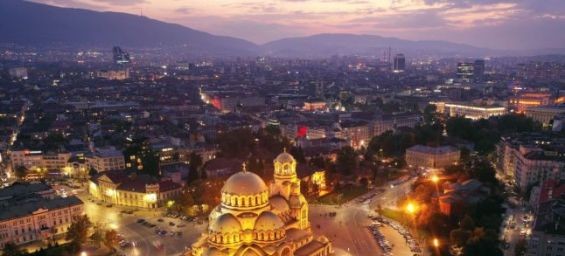 The Aleksandr Nevsky Cathedral in Bulgaria’s capital, Sofia. / Amos Chapple- RFE/RL