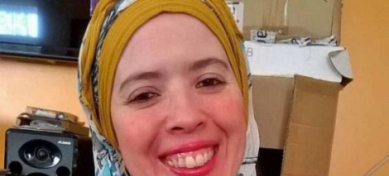 Fatima Bridle, Britain's longest-suffering coronavirus patient. / DR