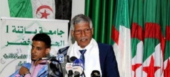 Abdelkader Taleb Oumar, the Polisario's representative in Algeria. / DR
