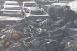 Azrou : Un incendie ravage 40 véhicules immobilisés pour des infractions routières