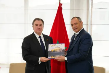 US ambassador Duke Buchan and Morocco’s Industry Minister discuss economic ties