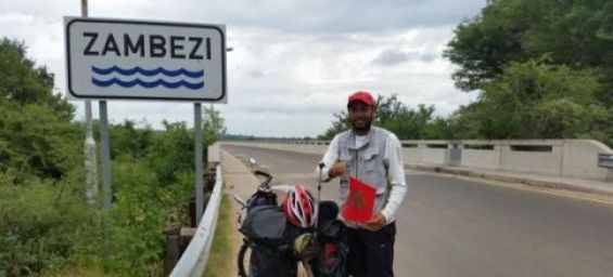 Moroccan globetrotter Yassine Ghallam. / DR