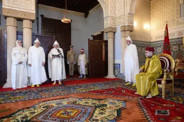 الملك محمد السادس يستقبل الأعضاء المعينين بالمجلس الأعلى للسلطة القضائية