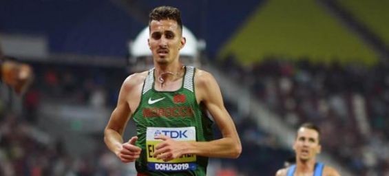 Moroccan athlete Soufiane El Bakkali. / DR
