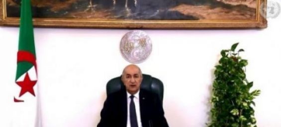 Algerian President Abdelmajid Tebboune. / DR