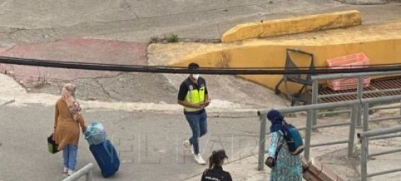 Moroccans repatriated from Ceuta. / Ph. El Faro de Ceuta
