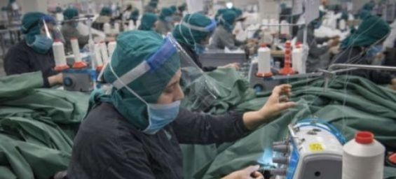 A factory in Berrechid on April 16. 2020. / Ph. Fadel Senna - AFP
