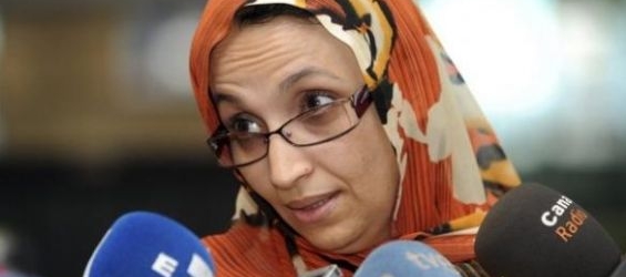 Sahrawi activist Aminatou Haidar./Ph. DR