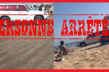 اقتحام غير قانوني لرمال شاطئ أكادير يجرّ سائقا للتحقيق