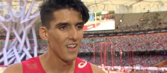 Nader Belhanbel, a Moroccan athlete competing primarily in the 800 metres./Ph. DR