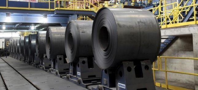 Hot-rolled steel./Ph. DR