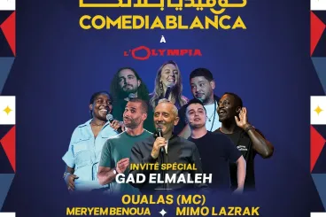Comediablanca announces international tour starting at Paris Olympia
