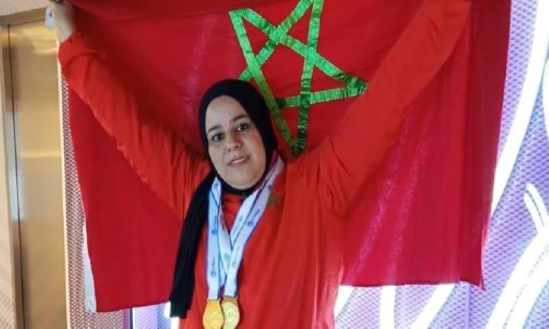 Saida Amoudi offre au Maroc sa première médaille aux Jeux paralympiques