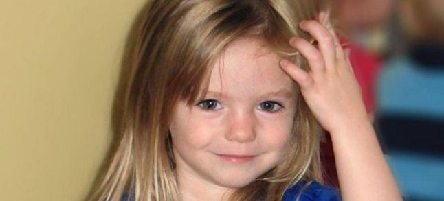 Madeleine McCann who went missing on the 3rd of May 2007./Ph. DR