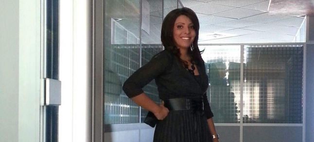 Melinda Mrini, a journalist for Medi1 TV./Ph. DR