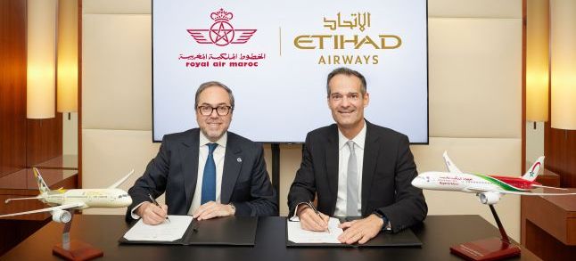Etihad Airways - Royal air Maroc : Signature d'un Mémorandum d'entente à Abu Dhabi