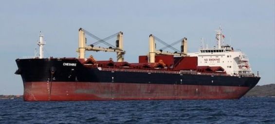 MV Chershire vessel owned by Bibby Line Limited./Ph. Hans Fairhurst. Marinetraffic.com