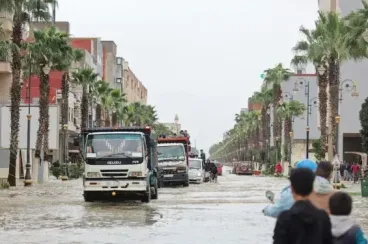 Morocco on red and orange alert as heavy rain, snow, and winds hit Tuesday, Wednesday