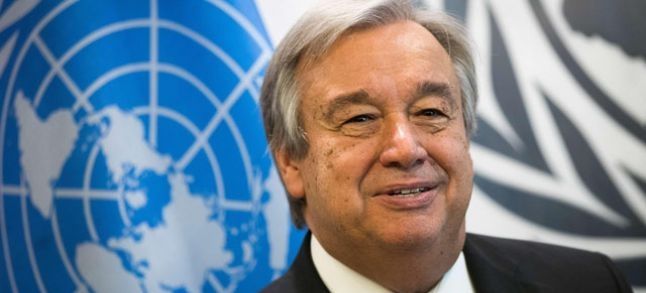 UN Secretary-General Antonio Guterres./Ph. DR